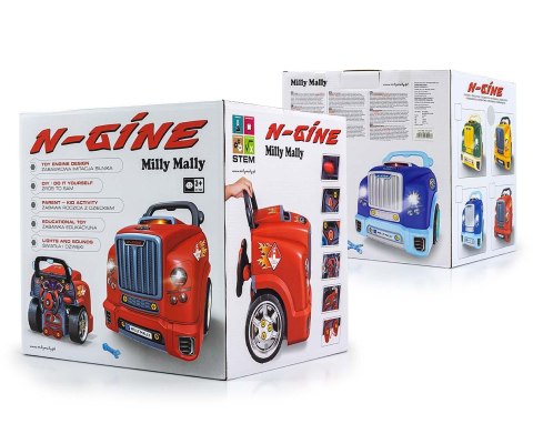Milly Mally Silnik rozkręcalny N-gine Red Milly Mally Silnik rozkręcalny N-gine Red