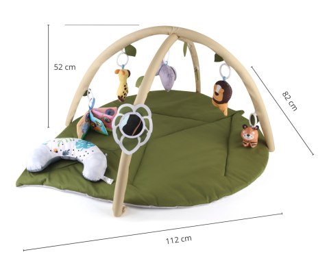 TinyMini 353-1A Mata edukacyjna Liść TinyMini 353-1A Mata edukacyjna Liść