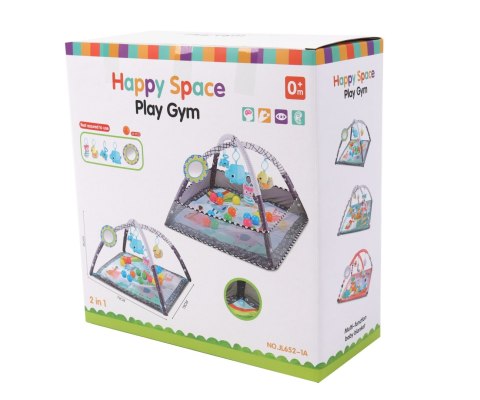 TinyMini JL652-1A Mata edukacyjna 2w1 Kojec z Piłeczkami TinyMini JL652-1A Mata edukacyjna 2w1 Kojec z Piłeczkami