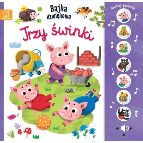 BAJKA DŹWIĘK TRZY ŚWINKI AKSJOMAT BAJKA DŹWIĘK TRZY ŚWINKI AKSJOMAT