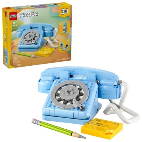 CREATOR TELEFON W STYLU RETRO LEGO CREATOR TELEFON W STYLU RETRO LEGO