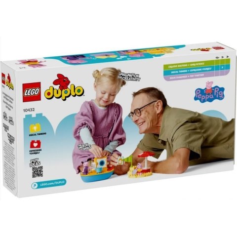 Duplo peppa i rejs łodzią LEGO LEGO Duplo peppa i rejs łodzią LEGO LEGO
