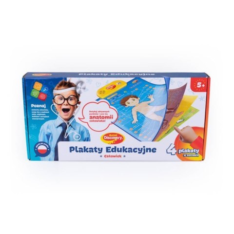 Edukacyjne plakaty człowiek DUMEL DUMEL Edukacyjne plakaty człowiek DUMEL DUMEL