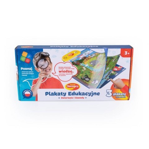 Edukacyjne plakaty zwierzęta DUMEL DUMEL Edukacyjne plakaty zwierzęta DUMEL DUMEL