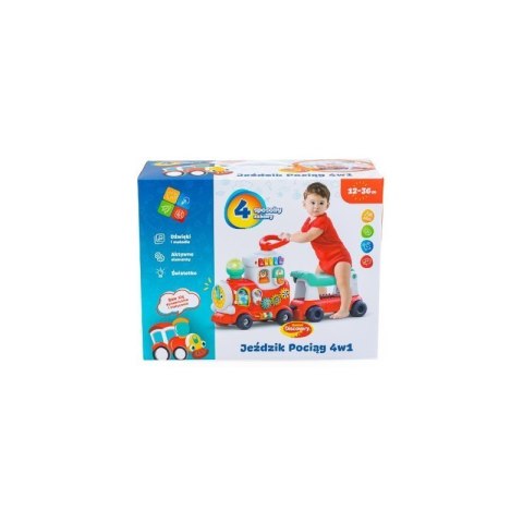 Jeździk pociąg 4w1 DUMEL DUMEL Jeździk pociąg 4w1 DUMEL DUMEL