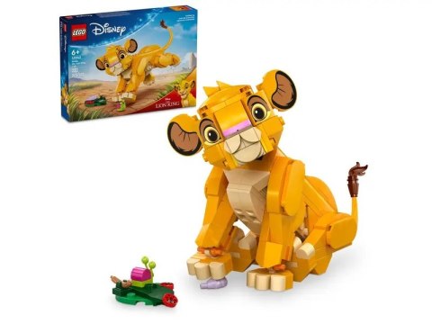KRÓL LEW LWIĄTKO SIMBA LEGO KRÓL LEW LWIĄTKO SIMBA LEGO