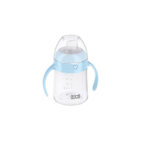 Kubek z ustnikiem 150ml blue LOVI LOVI Kubek z ustnikiem 150ml blue LOVI LOVI