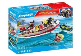 ŁÓDŹ STRAŻY POŻARNEJ ZE SKUTER PLAYMOBIL