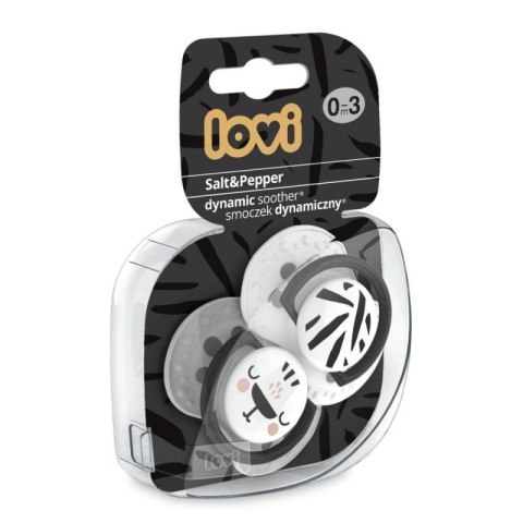 Lovi smoczek sil.0-3 salt&pepp LOVI LOVI Lovi smoczek sil.0-3 salt&pepp LOVI LOVI