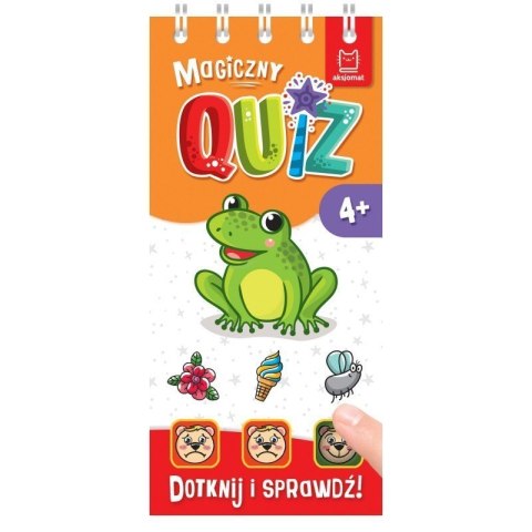 Magiczny quiz z żabką 4+ AKSJOMAT AKSJOMAT Magiczny quiz z żabką 4+ AKSJOMAT AKSJOMAT