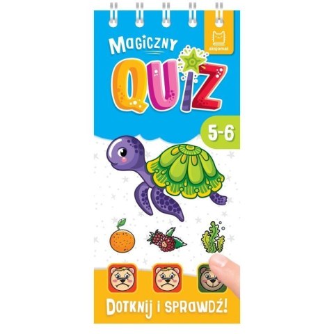 Magiczny quiz z żółwikiem 5-6 AKSJOMAT AKSJOMAT Magiczny quiz z żółwikiem 5-6 AKSJOMAT AKSJOMAT