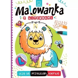 Malowanka z literkami AKSJOMAT AKSJOMAT