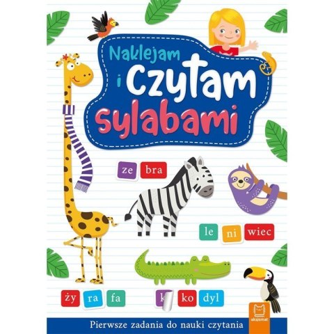 Naklejam i czytam sylabami AKSJOMAT Naklejam i czytam sylabami AKSJOMAT