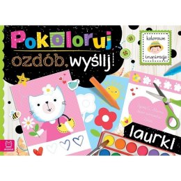 Pokoloruj,ozdób,wyślij laurki AKSJOMAT AKSJOMAT