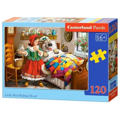 Puzzle 120el. red riding hood CASTOR CASTOR Puzzle 120el. red riding hood CASTOR CASTOR