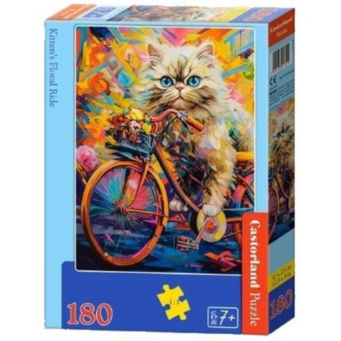 Puzzle 180 el. kitten s ride CASTOR CASTOR Puzzle 180 el. kitten s ride CASTOR CASTOR