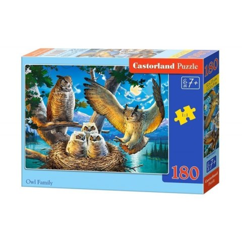 Puzzle 180 el. owl family CASTOR CASTOR Puzzle 180 el. owl family CASTOR CASTOR