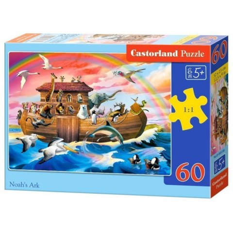 Puzzle 60el. noah s ark CASTOR CASTOR Puzzle 60el. noah s ark CASTOR CASTOR