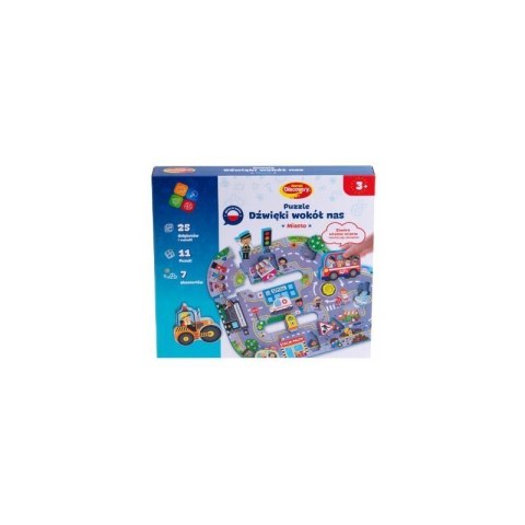 Puzzle dźwięki wokół miasto DUMEL DUMEL Puzzle dźwięki wokół miasto DUMEL DUMEL