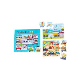 Puzzle dźwięki wokół pojazdy DUMEL DUMEL