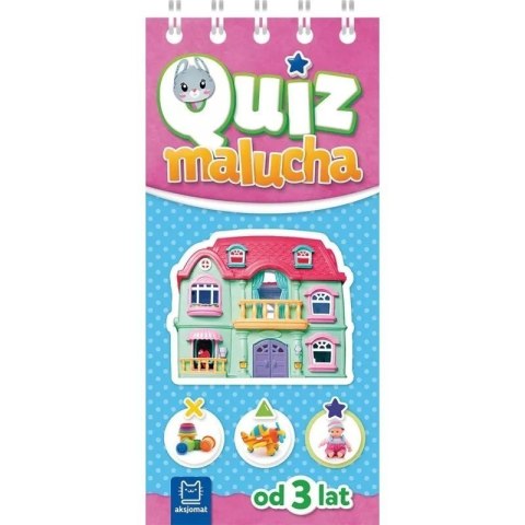 Quiz malucha z zajączkiem 3+ AKSJOMAT AKSJOMAT Quiz malucha z zajączkiem 3+ AKSJOMAT AKSJOMAT