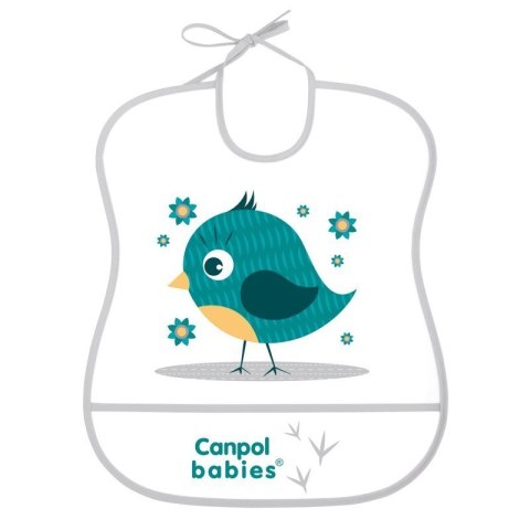 Ślinak plastikowy miękki CANPOL BABIES CANPOL BABIES Ślinak plastikowy miękki CANPOL BABIES CANPOL BABIES