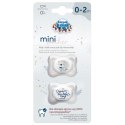 Smoczek sil.0-2 sym.mini 2 szt CANPOL BABIES CANPOL BABIES