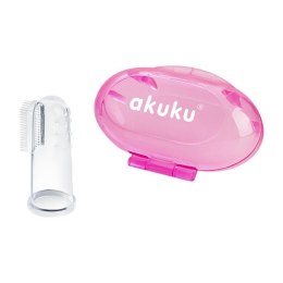 Szczoteczka silikonowa pink AKUKU ALBIS