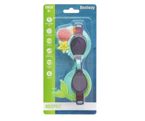 Bestway 21080 Okulary do pływania AquaPals Syrenka Bestway 21080 Okulary do pływania AquaPals Syrenka