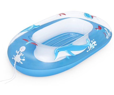Bestway 34037 Łódka do pływania Delfin 1.02m x 69cm Bestway 34037 Łódka do pływania Delfin 1.02m x 69cm