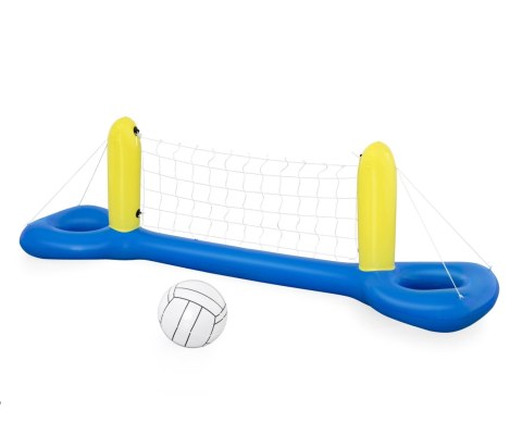 Bestway 52133 Zestaw pływający do gry w siatkówkę z piłką 2.52m x 64cm Bestway 52133 Zestaw pływający do gry w siatkówkę z piłką 2.52m x 64cm