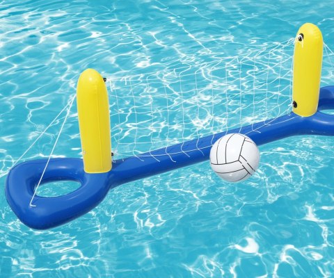 Bestway 52133 Zestaw pływający do gry w siatkówkę z piłką 2.52m x 64cm Bestway 52133 Zestaw pływający do gry w siatkówkę z piłką 2.52m x 64cm