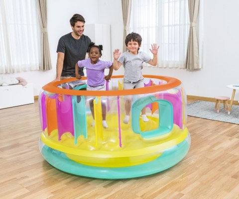 Bestway 52262 Dmuchany okrągły Zamek do skakania BounceJam Bouncer 1.80m x 86cm Bestway 52262 Dmuchany okrągły Zamek do skakania BounceJam Bouncer 1.80m x 86cm