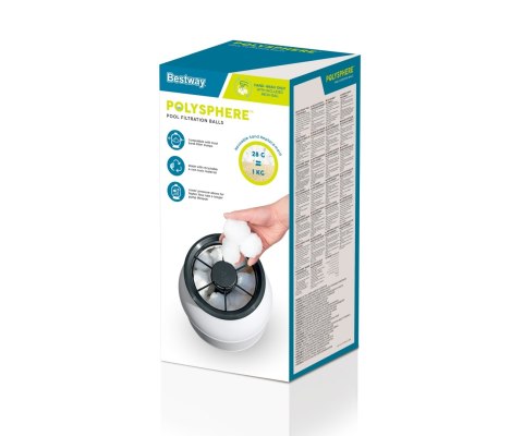 Bestway 58475 Kulki filtracyjne do Pompy piaskowej Polysphere Bestway 58475 Kulki filtracyjne do Pompy piaskowej Polysphere