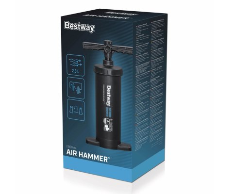 Bestway 62086 Pompka ręczna tłokowa Air Hammer 2800 Bestway 62086 Pompka ręczna tłokowa Air Hammer 2800