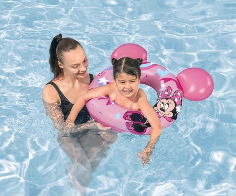 Bestway 9102N Disney Junior Minnie Kółko do pływania 74cm x 76cm Bestway 9102N Disney Junior Minnie Kółko do pływania 74cm x 76cm