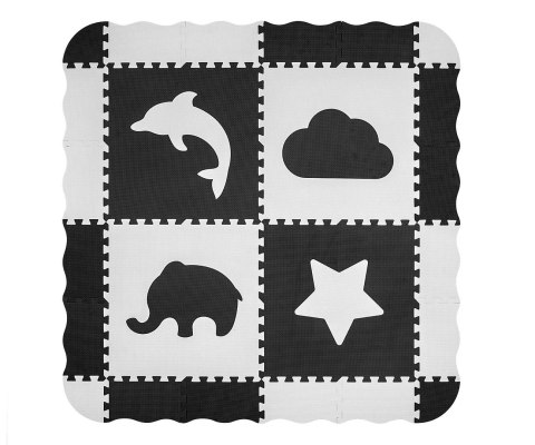 Mata piankowa puzzle Jolly 2x2 - Grey Mata piankowa puzzle Jolly 2x2 - Grey