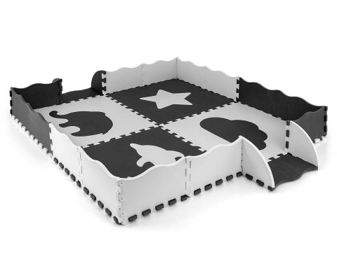 Mata piankowa puzzle Jolly 2x2 - Grey Mata piankowa puzzle Jolly 2x2 - Grey