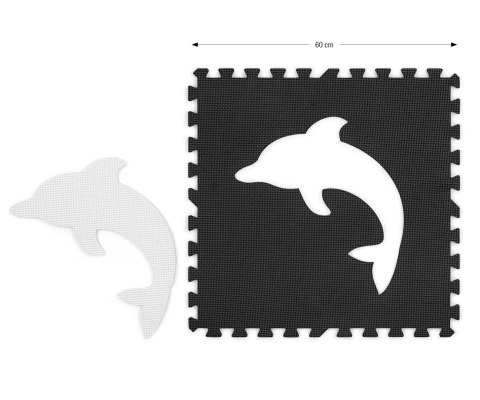 Mata piankowa puzzle Jolly 2x2 - Grey Mata piankowa puzzle Jolly 2x2 - Grey