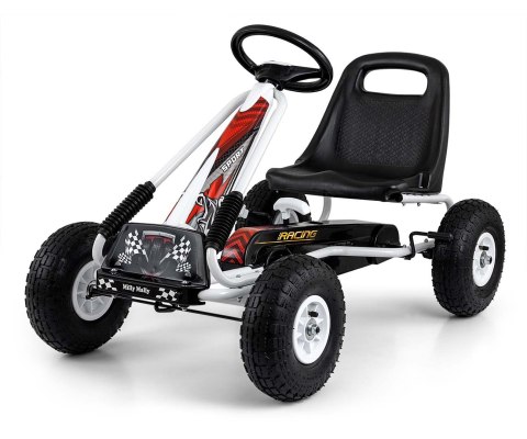 Milly Mally Gokart na pedały Thor White Milly Mally Gokart na pedały Thor White