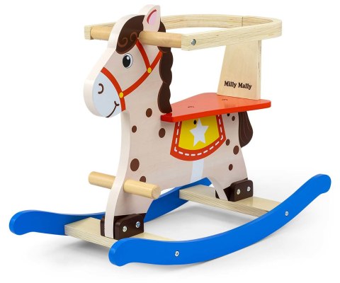 Milly Mally Koń Lucky 12 - Blue/Red Milly Mally Koń Lucky 12 - Blue/Red