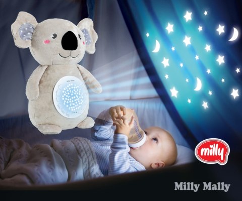 Milly Mally Zabawka pluszowa z Projektorem Milly Koala Milly Mally Zabawka pluszowa z Projektorem Milly Koala