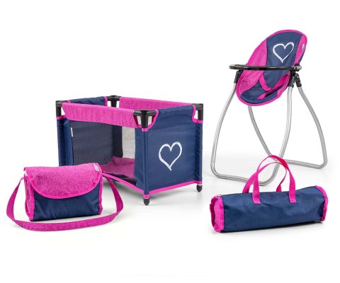 Milly Mally Zestaw dla lalek Elsa Prestige Navy Milly Mally Zestaw dla lalek Elsa Prestige Navy