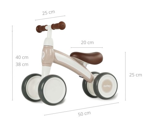 Qplay Pojazd Cutey Retro Beige Qplay Pojazd Cutey Retro Beige