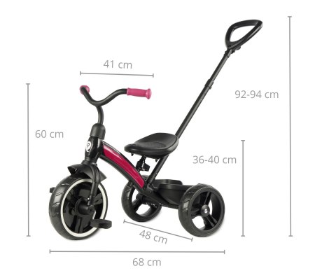 Qplay Rowerek Trójkołowy Elite Plus Rose Qplay Rowerek Trójkołowy Elite Plus Rose