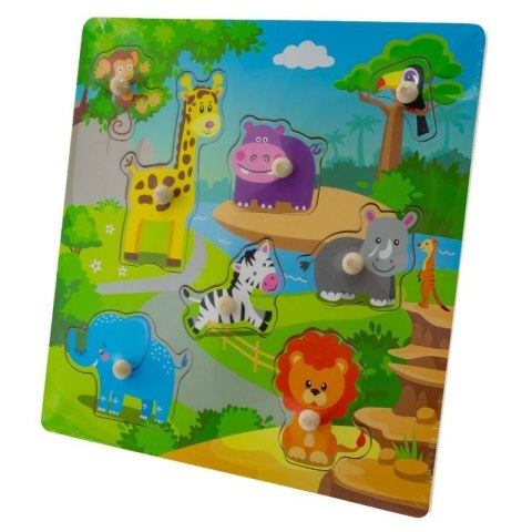 Zab puzzle 30x30 safari EUROBABY ZABAWKI EUROBABY ZABAWKI Zab puzzle 30x30 safari EUROBABY ZABAWKI EUROBABY ZABAWKI