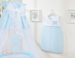 Baldachim z tiulu- Korony niebieskie
