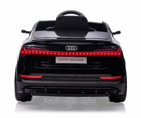 Milly Mally Pojazd na akumulator Audi E-Tron Sportback 4x4 Black Milly Mally Pojazd na akumulator Audi E-Tron Sportback 4x4 Black