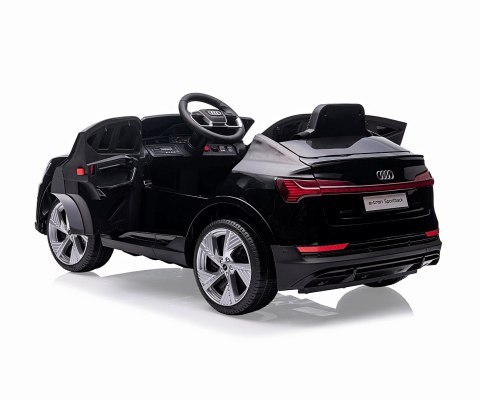 Milly Mally Pojazd na akumulator Audi E-Tron Sportback 4x4 Black Milly Mally Pojazd na akumulator Audi E-Tron Sportback 4x4 Black