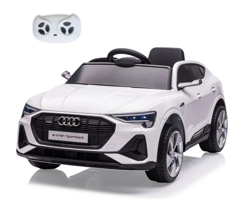 Milly Mally Pojazd na akumulator Audi E-Tron Sportback 4x4 White Milly Mally Pojazd na akumulator Audi E-Tron Sportback 4x4 White
